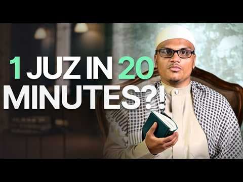 Thumbnail for Quran revision Burnout? Try This 20-Minute Plan! - Dari Younus Rahman | re:Verses Episode 51